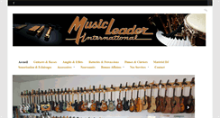 Desktop Screenshot of music-leader-manosque.com